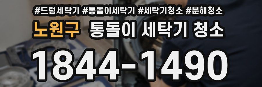 노원구 통돌이 세탁기 청소