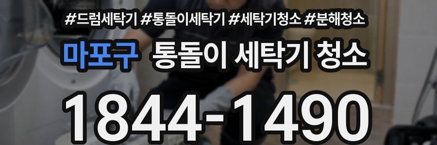 마포구 통돌이 세탁기 청소