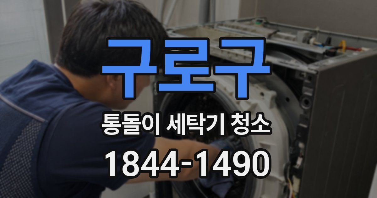 구로구 통돌이 세탁기 청소