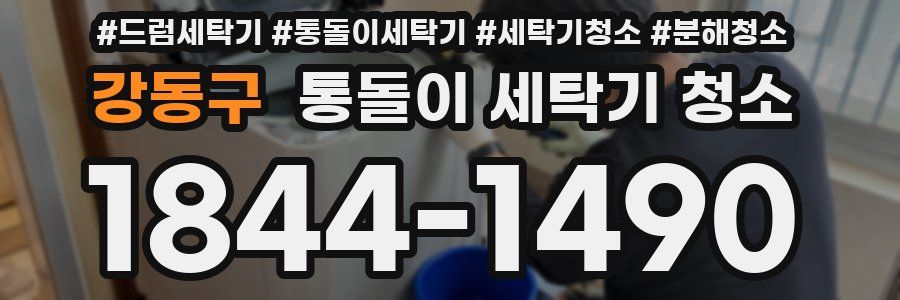 강동구 통돌이 세탁기 청소
