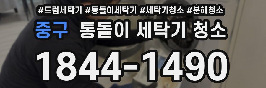 중구 통돌이 세탁기 청소