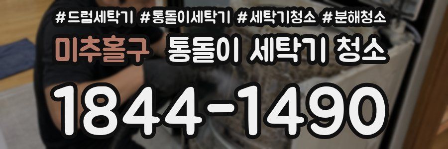 미추홀구 통돌이 세탁기 청소