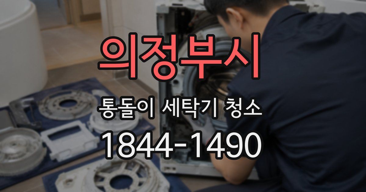 의정부시 통돌이 세탁기 청소