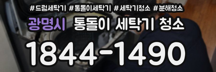 광명시 통돌이 세탁기 청소