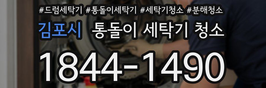 김포시 통돌이 세탁기 청소