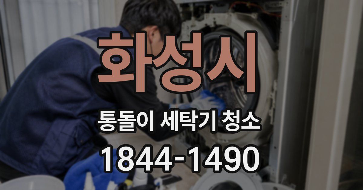 화성시 통돌이 세탁기 청소