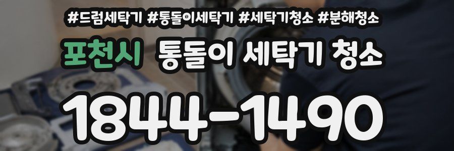 포천시 통돌이 세탁기 청소