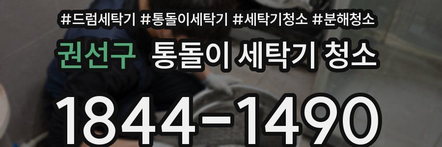 권선구 통돌이 세탁기 청소