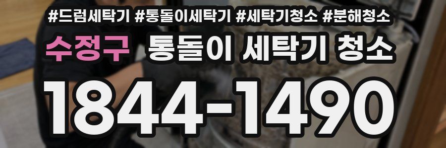 수정구 통돌이 세탁기 청소
