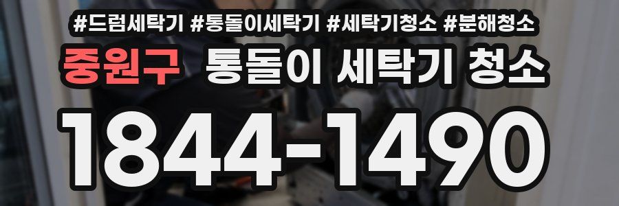 중원구 통돌이 세탁기 청소