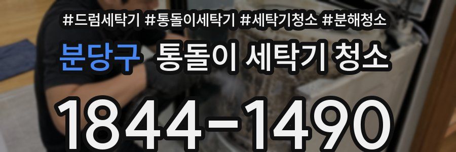 분당구 통돌이 세탁기 청소