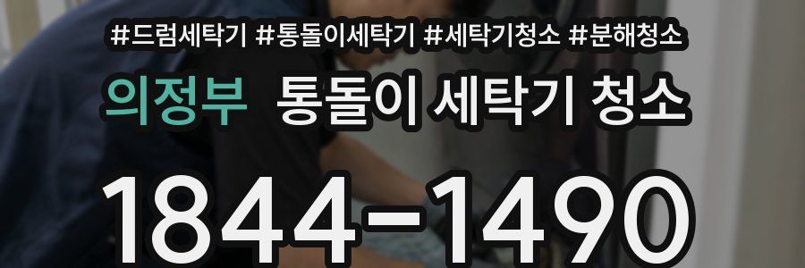 의정부 통돌이 세탁기 청소