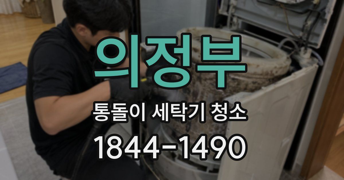 의정부 통돌이 세탁기 청소