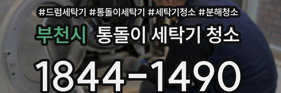 부천시 통돌이 세탁기 청소