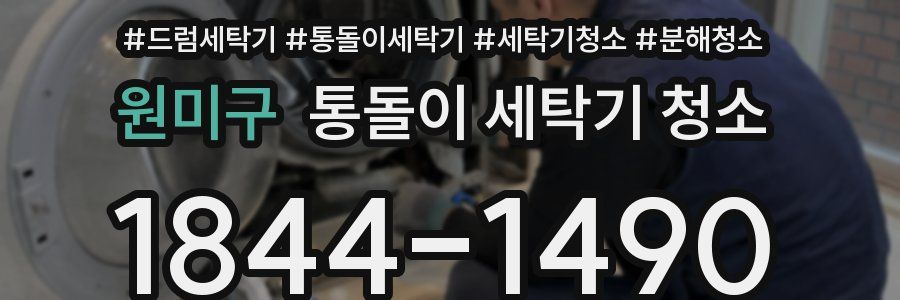 원미구 통돌이 세탁기 청소