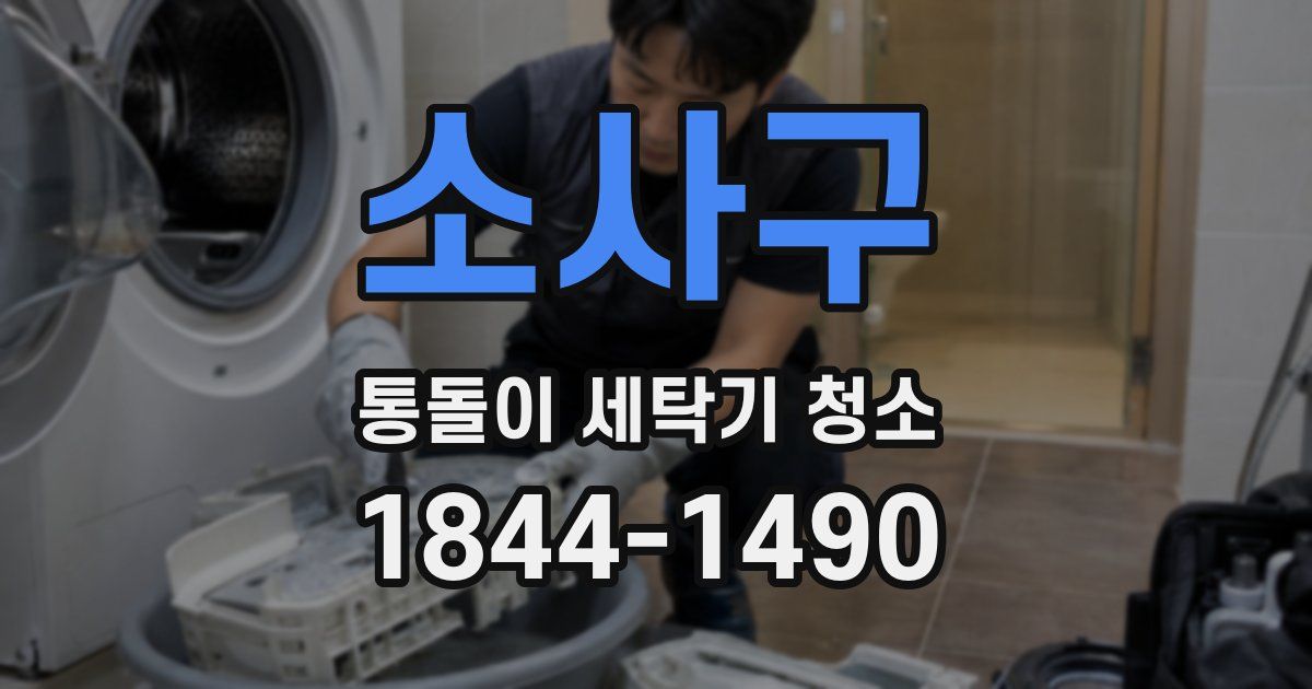 소사구 통돌이 세탁기 청소