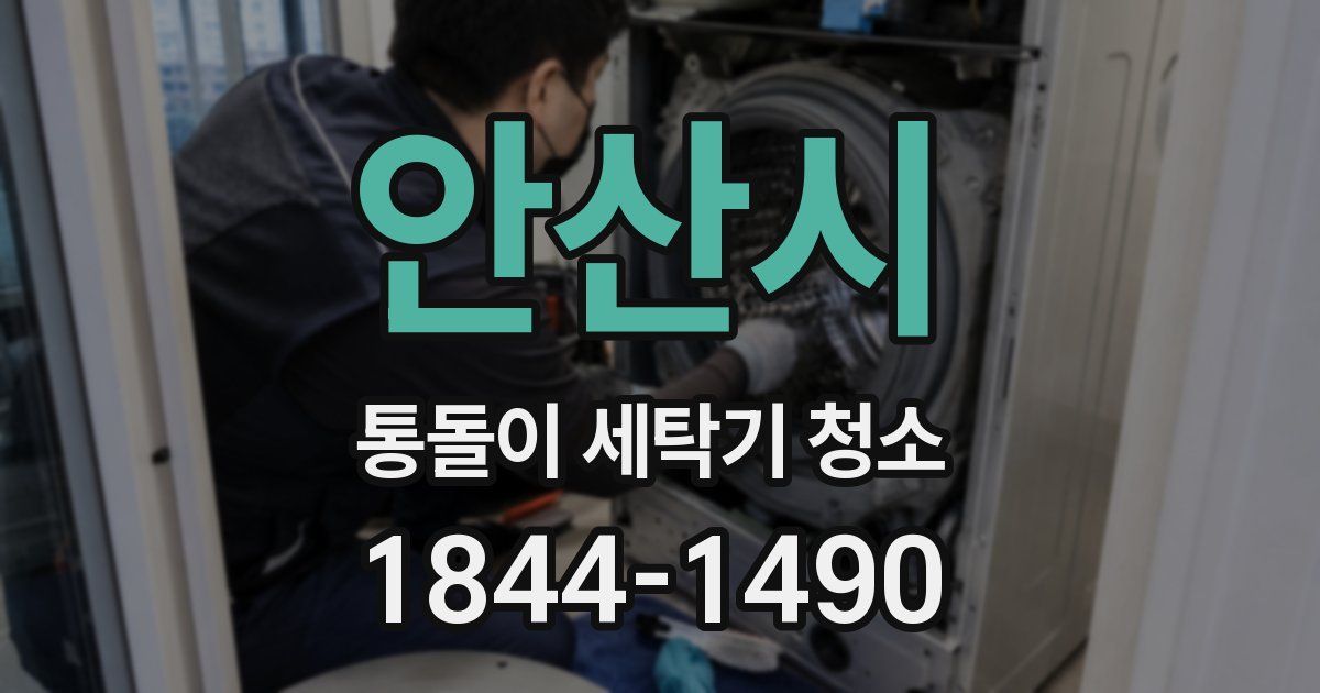 안산시 통돌이 세탁기 청소