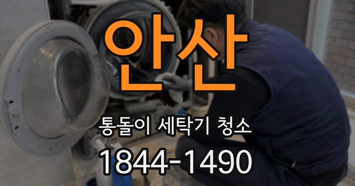 안산 통돌이 세탁기 청소