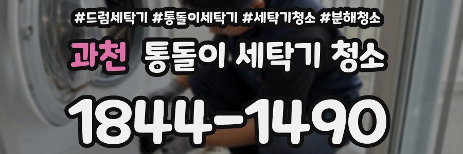 과천 통돌이 세탁기 청소