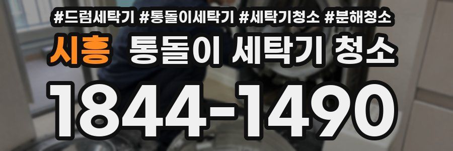 시흥 통돌이 세탁기 청소