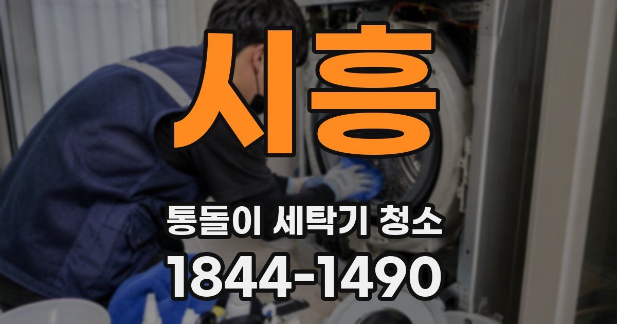 시흥 통돌이 세탁기 청소