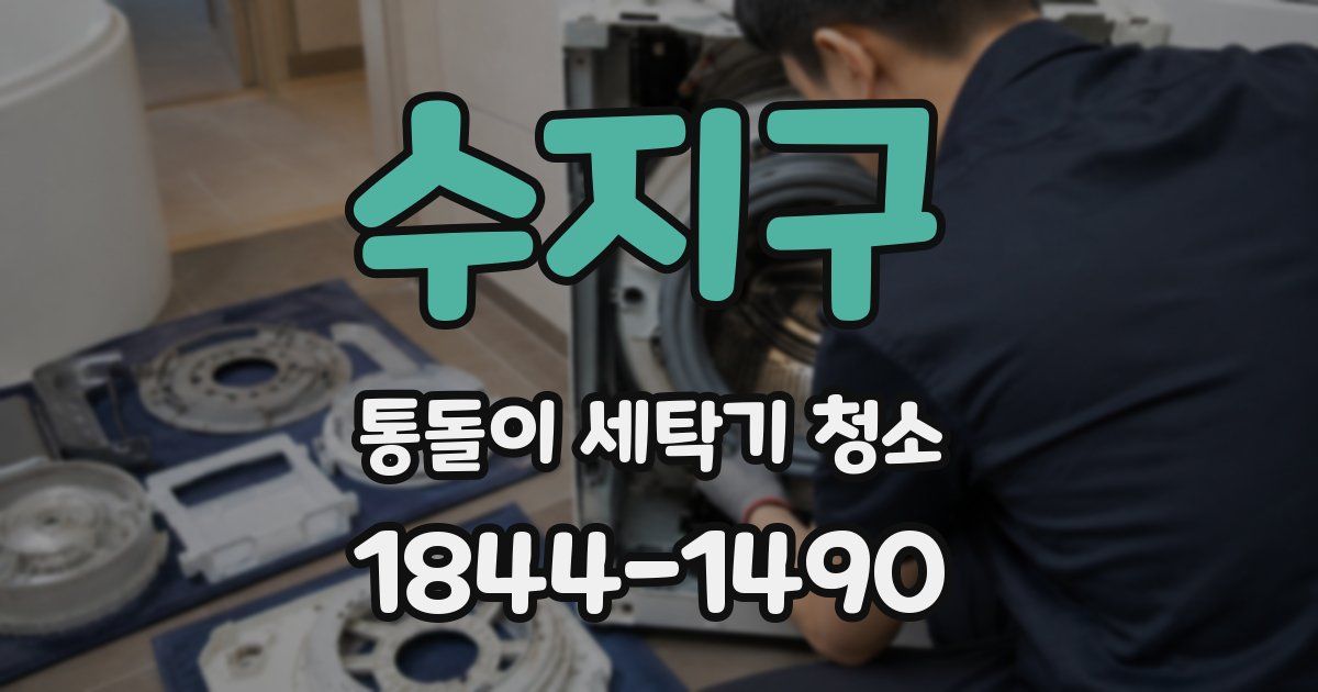 수지구 통돌이 세탁기 청소