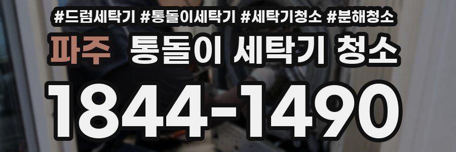 파주 통돌이 세탁기 청소