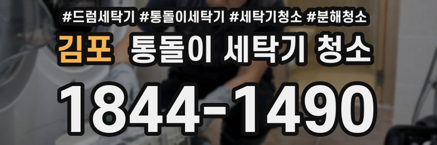 김포 통돌이 세탁기 청소