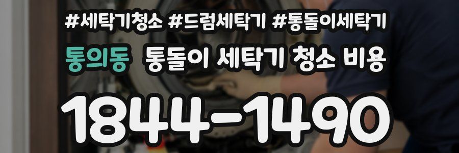 통의동 통돌이 세탁기 청소 비용