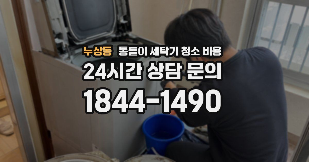 누상동 통돌이 세탁기 청소 비용
