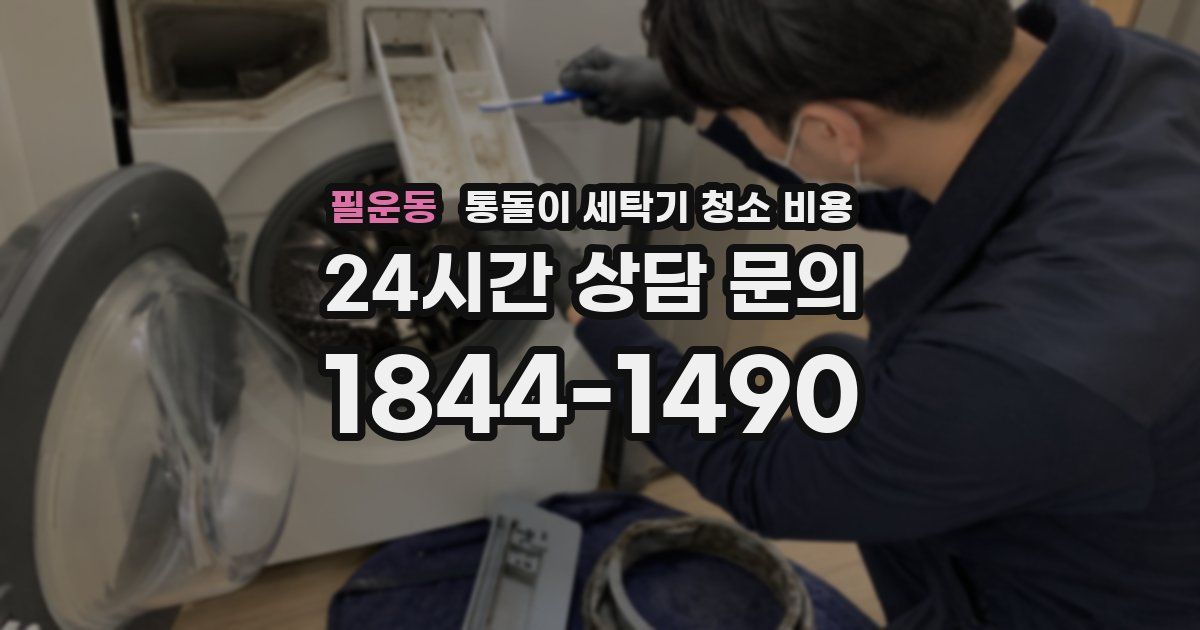 필운동 통돌이 세탁기 청소 비용