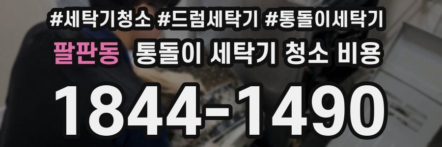 팔판동 통돌이 세탁기 청소 비용