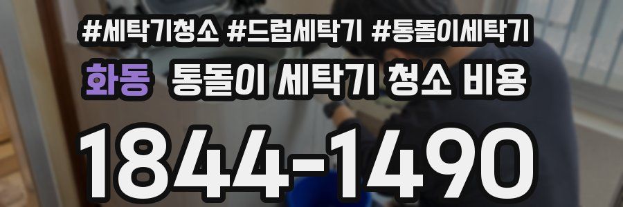 화동 통돌이 세탁기 청소 비용