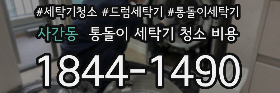 사간동 통돌이 세탁기 청소 비용