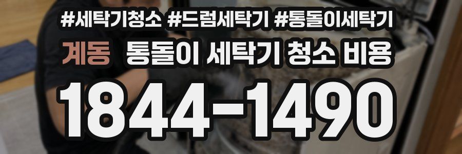 계동 통돌이 세탁기 청소 비용