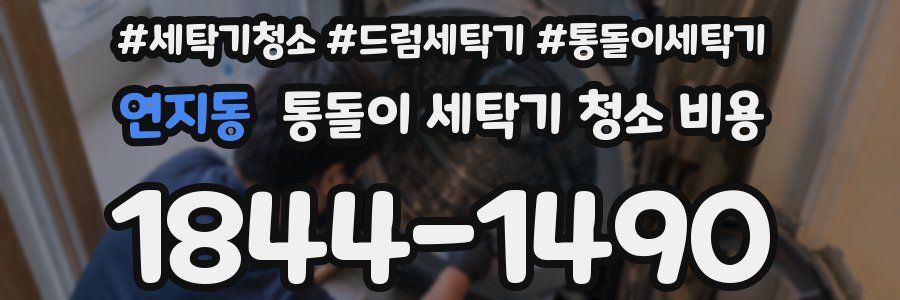 연지동 통돌이 세탁기 청소 비용
