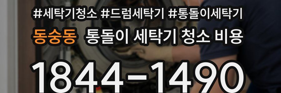 동숭동 통돌이 세탁기 청소 비용