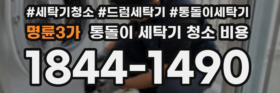 명륜3가 통돌이 세탁기 청소 비용