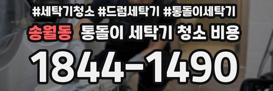 송월동 통돌이 세탁기 청소 비용