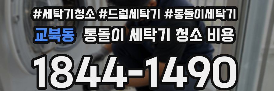 교북동 통돌이 세탁기 청소 비용