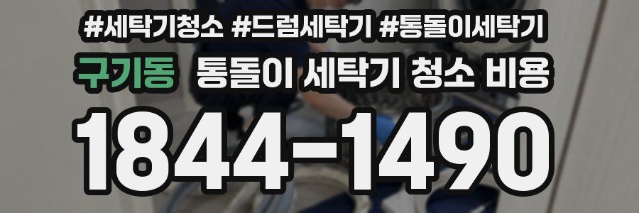 구기동 통돌이 세탁기 청소 비용