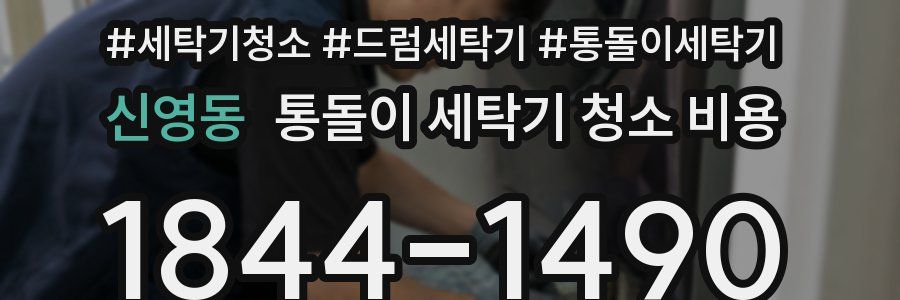 신영동 통돌이 세탁기 청소 비용