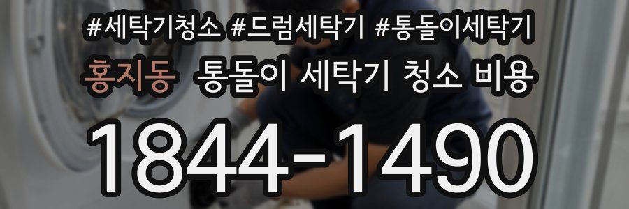 홍지동 통돌이 세탁기 청소 비용
