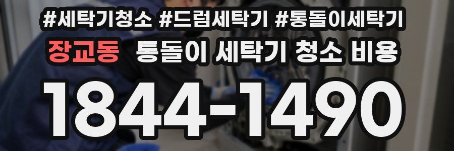 장교동 통돌이 세탁기 청소 비용