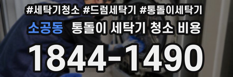 소공동 통돌이 세탁기 청소 비용
