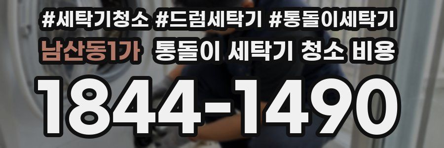 남산동1가 통돌이 세탁기 청소 비용