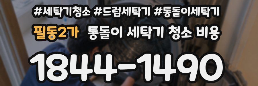 필동2가 통돌이 세탁기 청소 비용