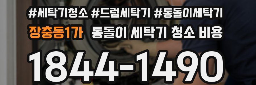 장충동1가 통돌이 세탁기 청소 비용