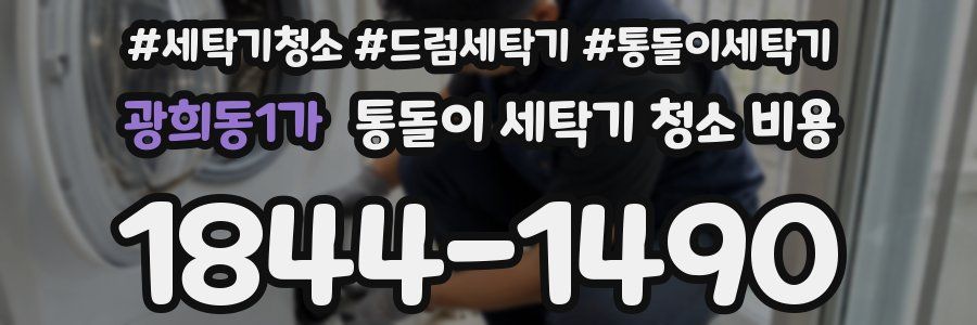 광희동1가 통돌이 세탁기 청소 비용