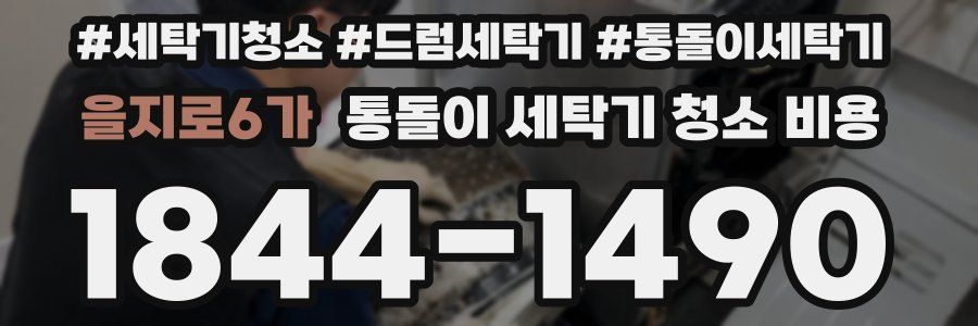 을지로6가 통돌이 세탁기 청소 비용